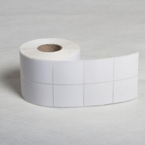 Scrub 40X60mm Blank Labels,2UP Per Row Chromo,2000 Labels in roll