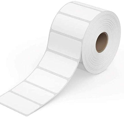 Scrub® 50X25mm Barcode Blank Label,1UP Per Row,Polyster,2000 Labels in roll Non Tearable PVC Label