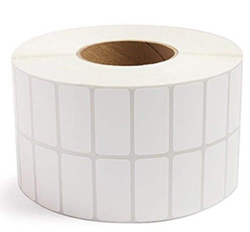 Scrub®50x15mm Barcode Blank Label,2UP Per Row Chromo,5000 Labels in roll