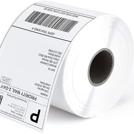Scrub® Barcode Label 4X6 Inches (100X150 mm),1Up,400 Labels per Roll
