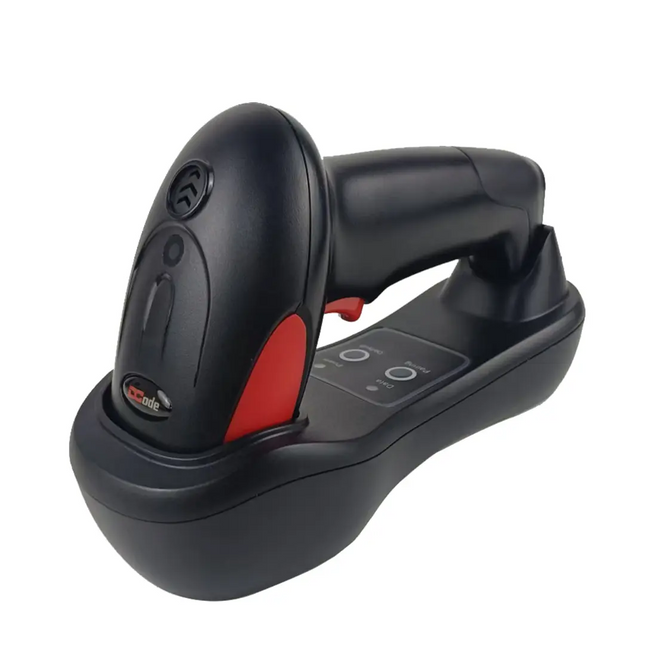 Dcode DC7122CW Barcode Scanner With Base – Best Barcode Scanner With Cradle Price