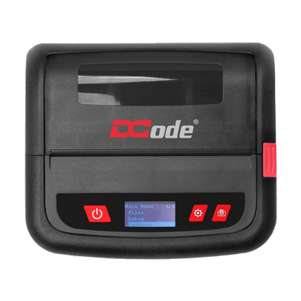 Dcode DC4M 4 Inch Mobile Receipt and Label Printer