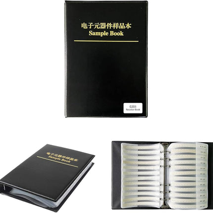 RESISTANCE SAMPLE BOOK 0201 SMALL SIZE