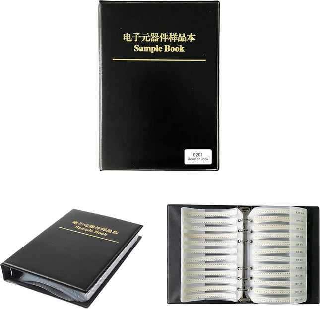 RESISTANCE SAMPLE BOOK 0201 SMALL SIZE